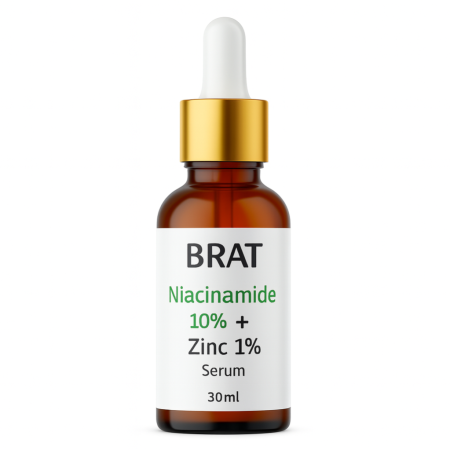 Brat Beauty Niacinamide 10% + Zinc 1% Serum 30ml